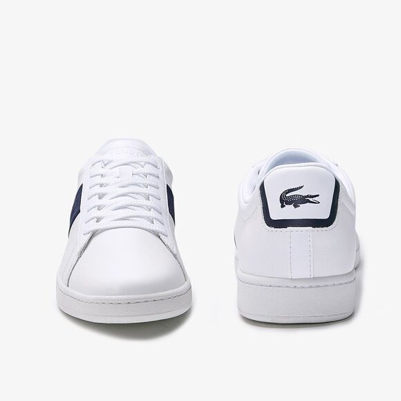 LACOSTE CARNABY EVO PIGMENTED LEATHER SNEAKERS - Picture 1 of 16